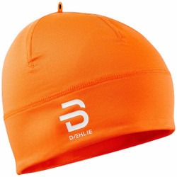 Bjorn Daehlie Polyknit Print Hat in Shocking Orange